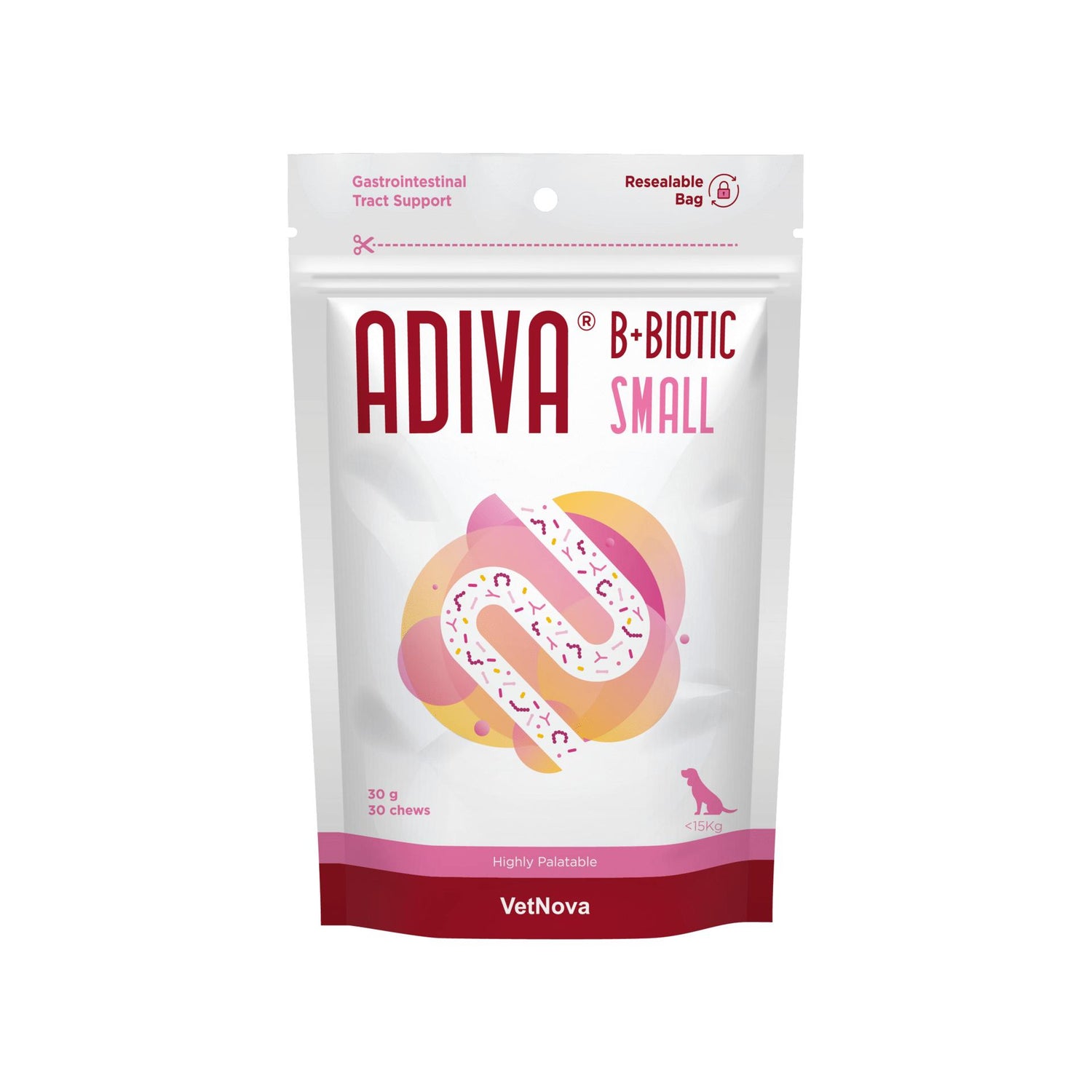 Adiva B+Biotic Raças Pequenas