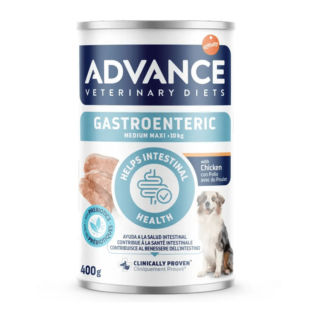 Pack Comida Húmida para Cão Gastroenteric Frango Affinity Advance Veterinary Diets