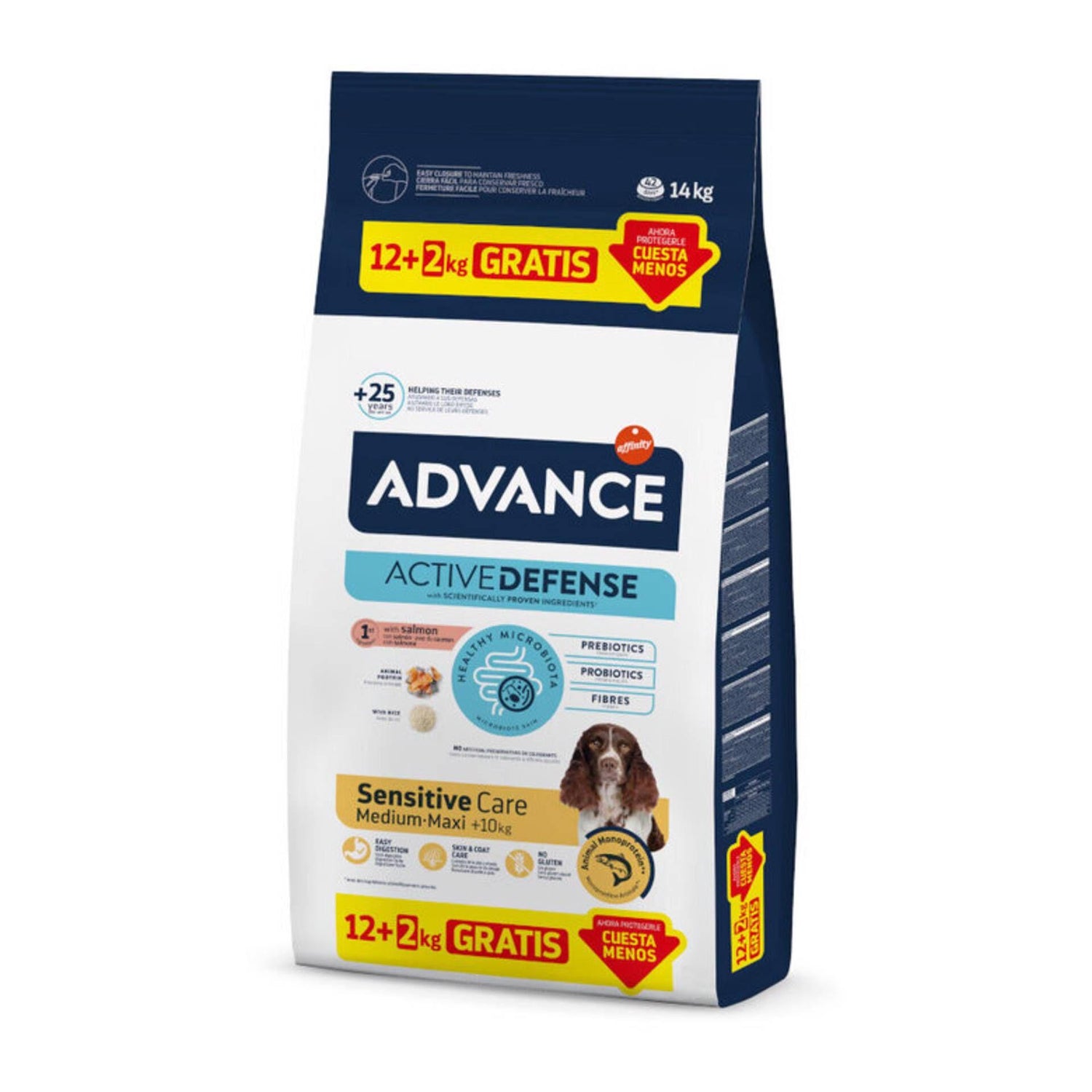 Ração para Cão Adulto Sensitive Salmão Affinity Advance