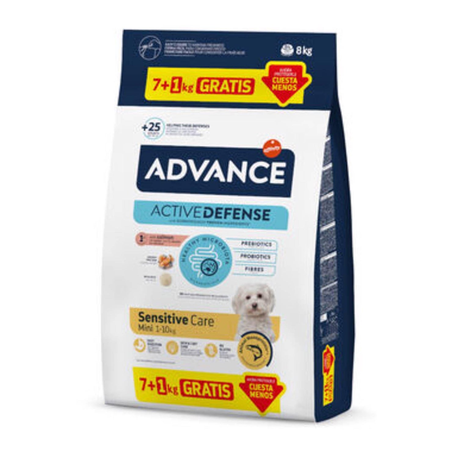Ração para Cão Adulto Raças Pequenas Sensitive Salmão Affinity Advance