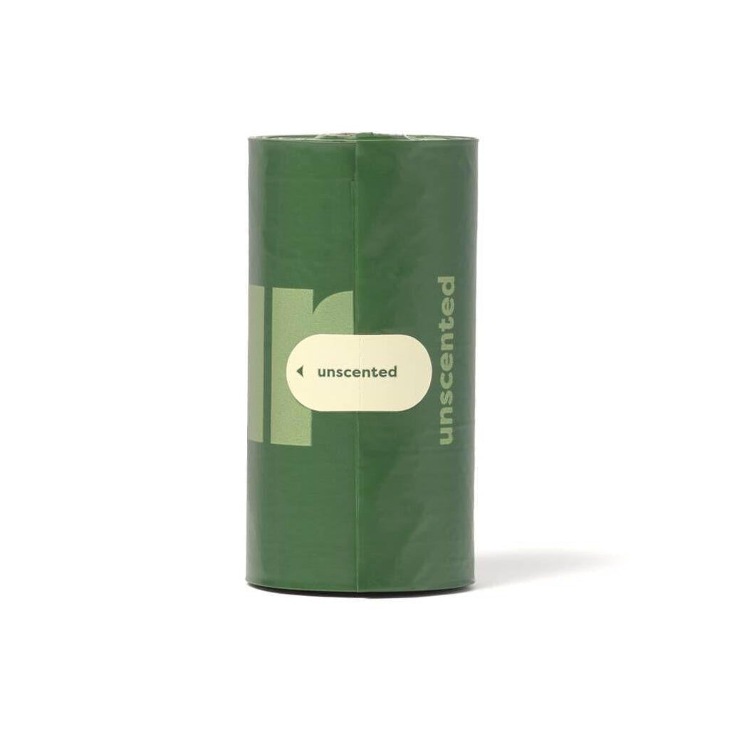 Sacos de Dejetos Eco-Friendly Sem Perfume 8 Rolos Earth Rated
