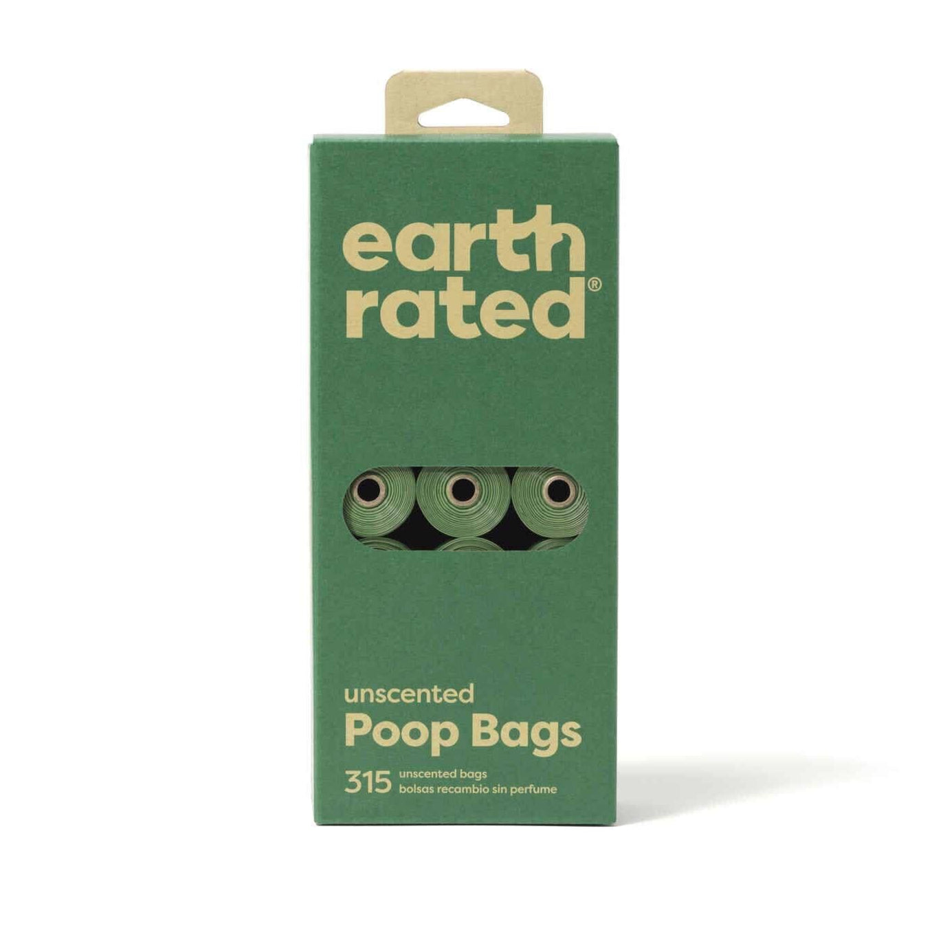 Sacos de Dejetos Eco-Friendly Sem Perfume 21 Rolos Earth Rated
