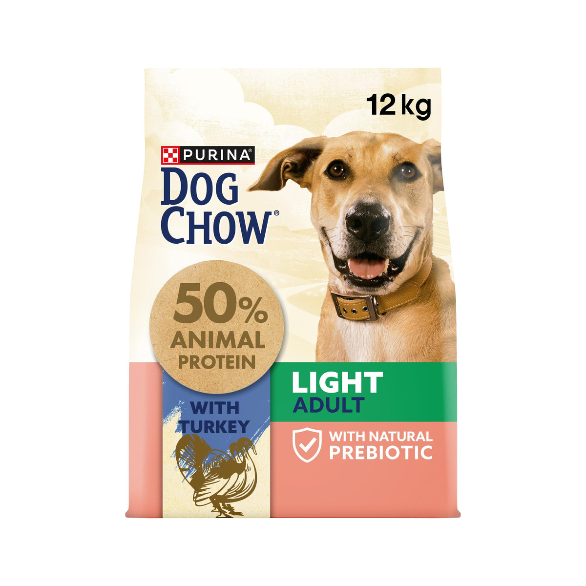 Ração para Cão Adulto Light Peru e Arroz Purina Dog Chow