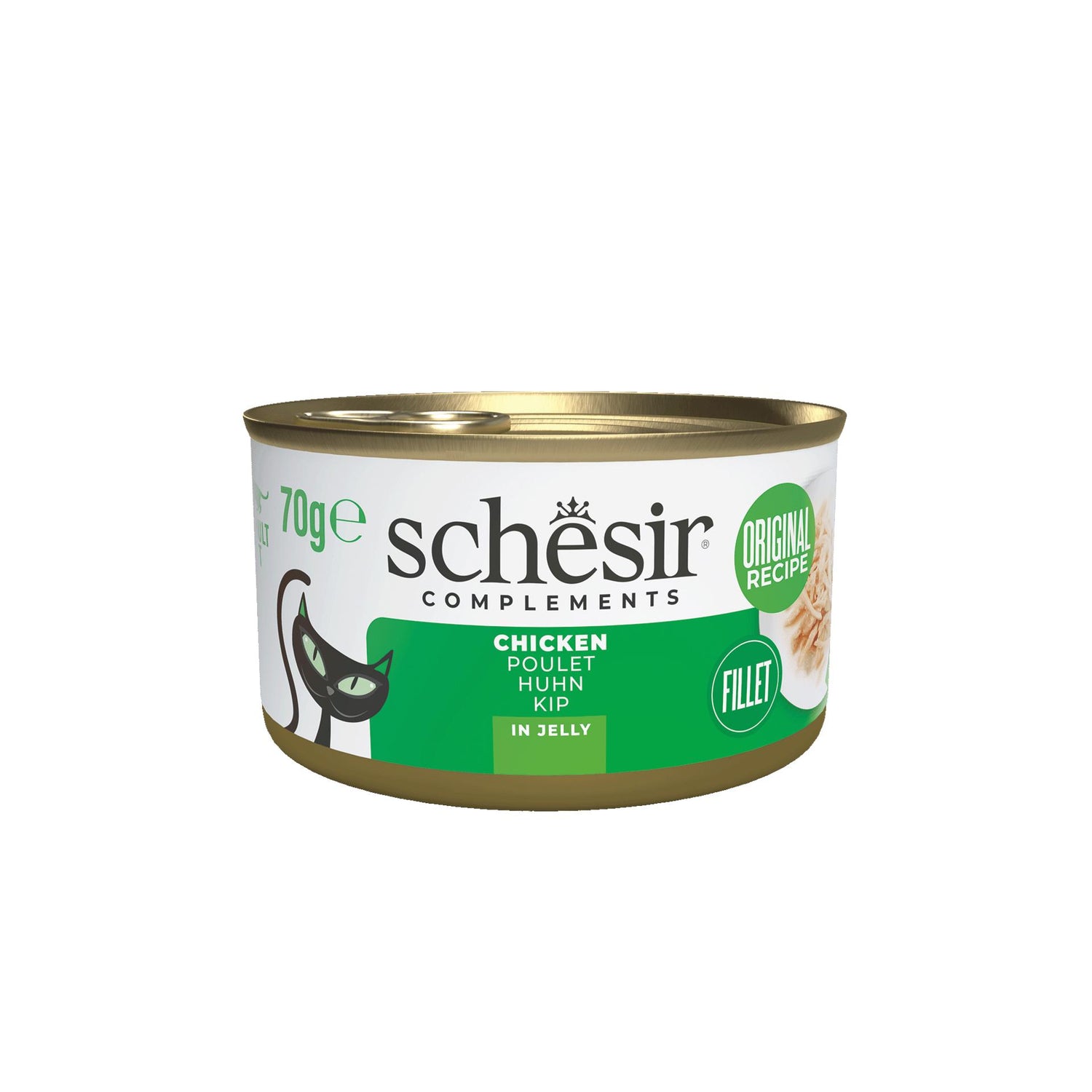 Comida Húmida para Gato Adulto Frango em Gelatina Schesir