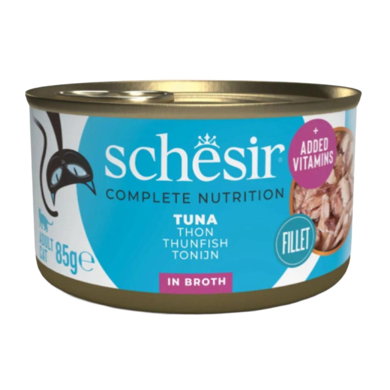 Pack Comida Húmida para Gato Adulto Atum em Caldo Schesir