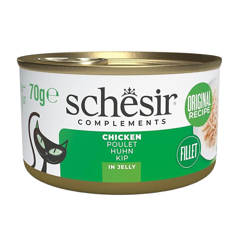 Pack Comida Húmida para Gato Adulto Frango em Gelatina Schesir