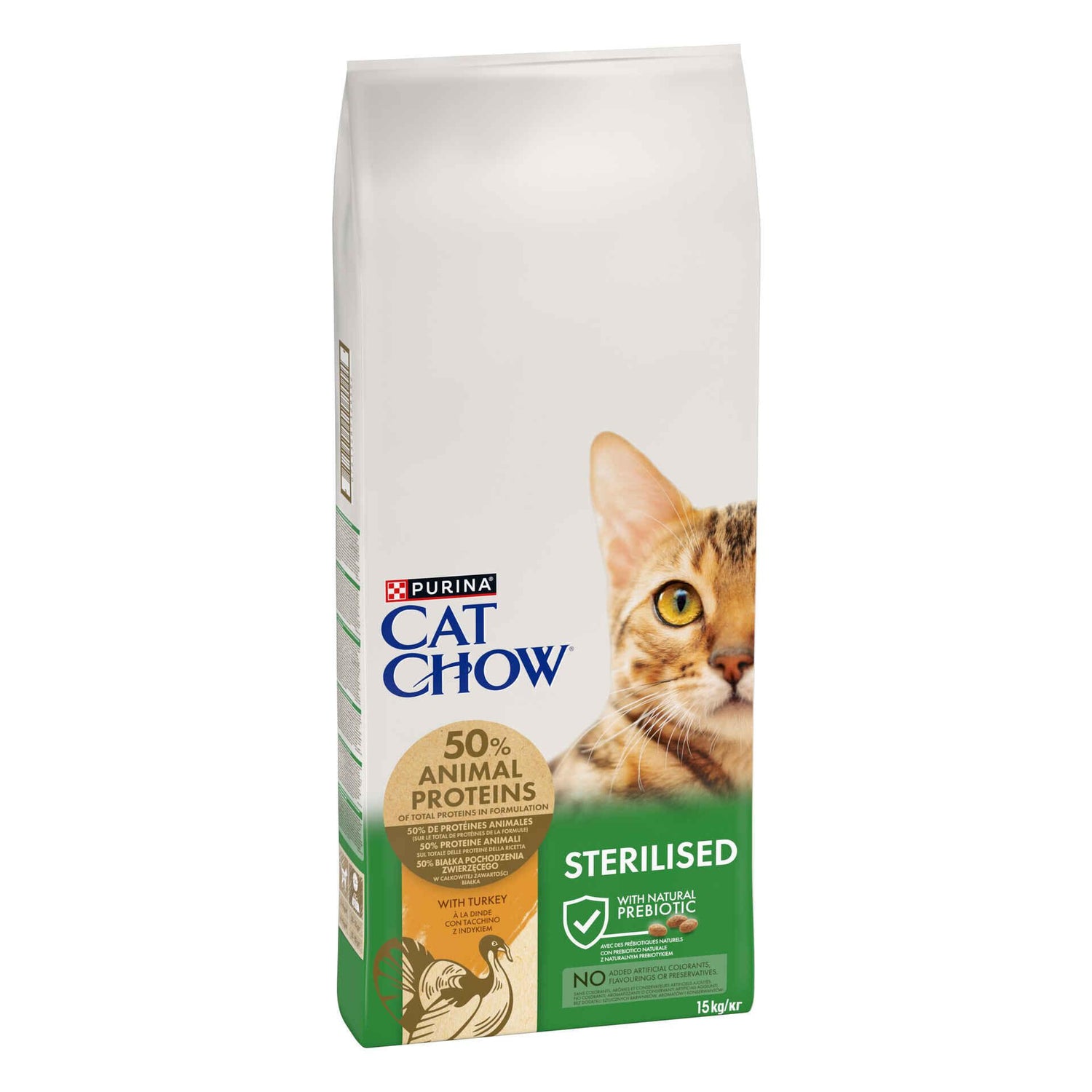 Ração para Gato Adulto Esterilizado Peru Purina Cat Chow