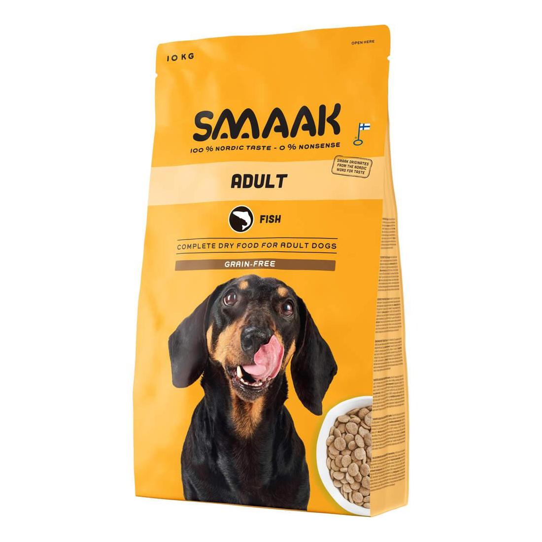 Ração para Cão Adulto Sem Cereais Salmão Smaak