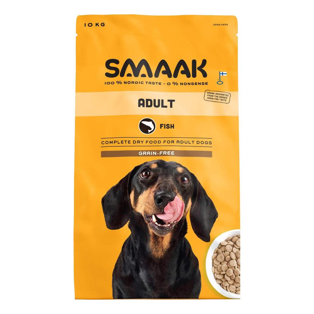Ração para Cão Adulto Sem Cereais Salmão Smaak