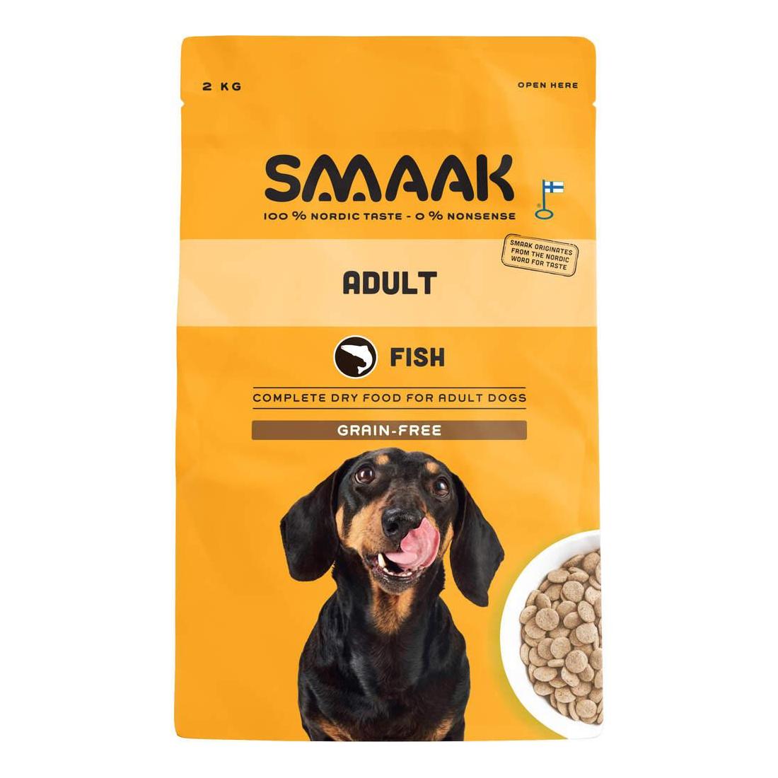 Ração para Cão Adulto Sem Cereais Salmão Smaak