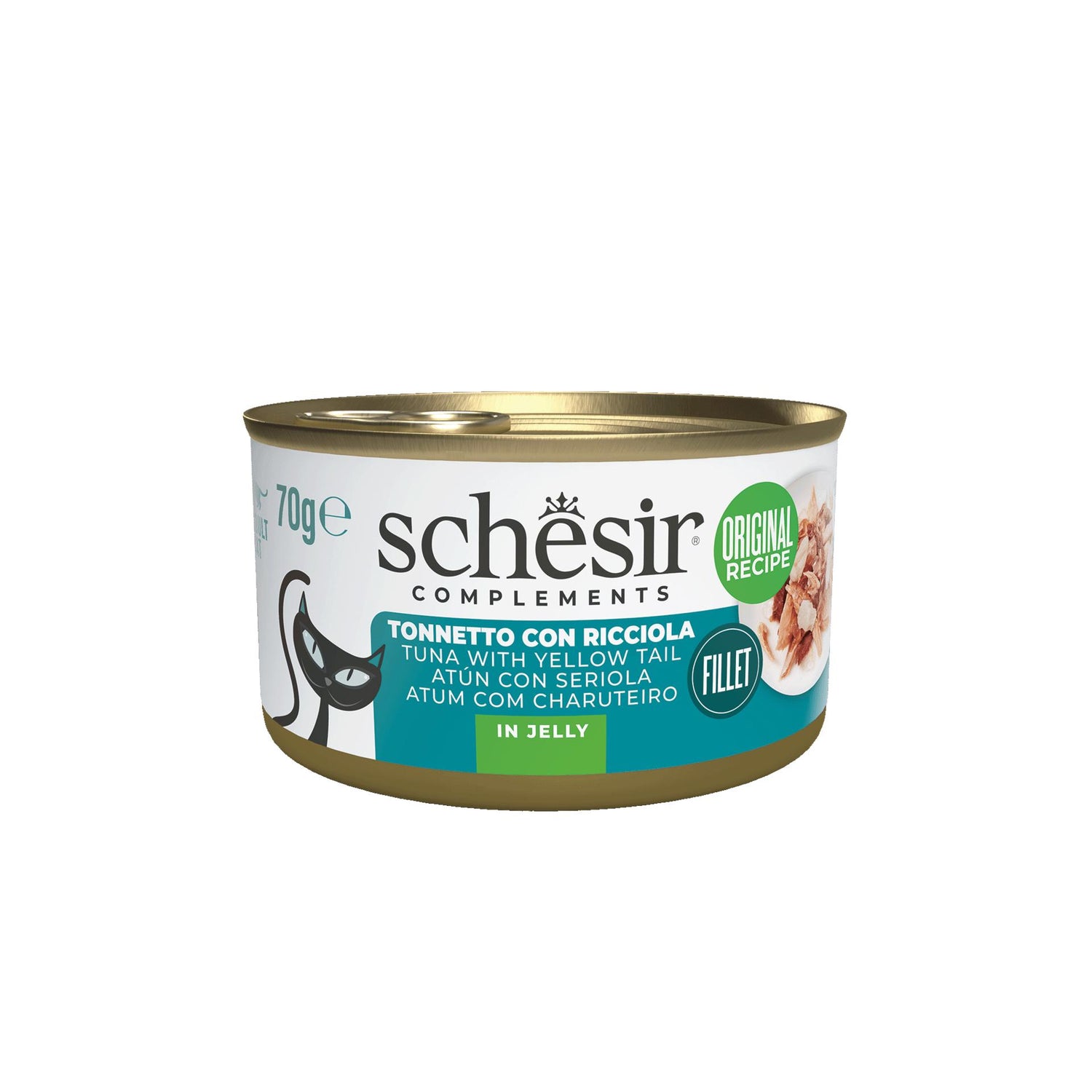 Pack Comida Húmida para Gato Atum e Charuteiro Schesir