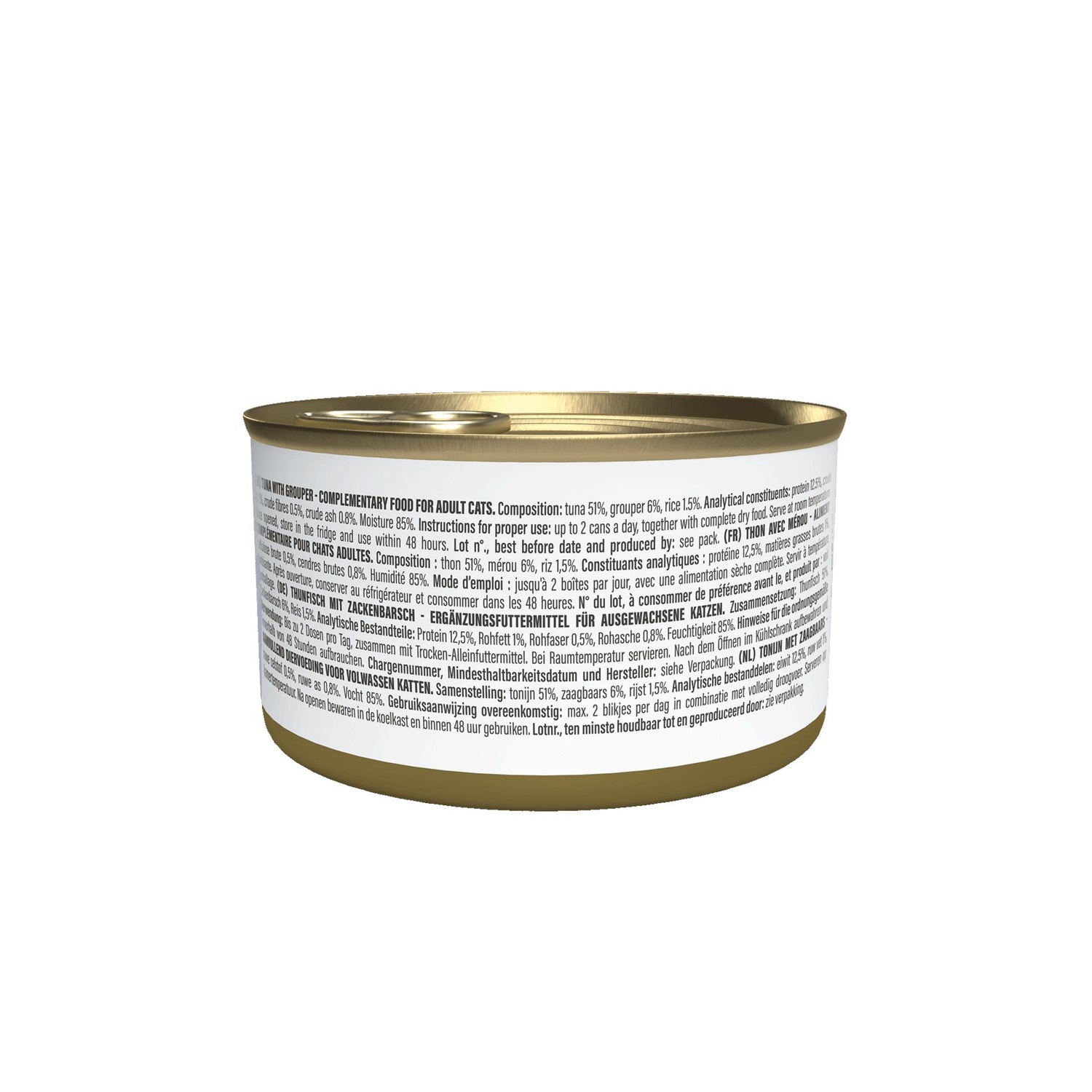 Comida Húmida para Gato Adulto Atum e Cherne Schesir