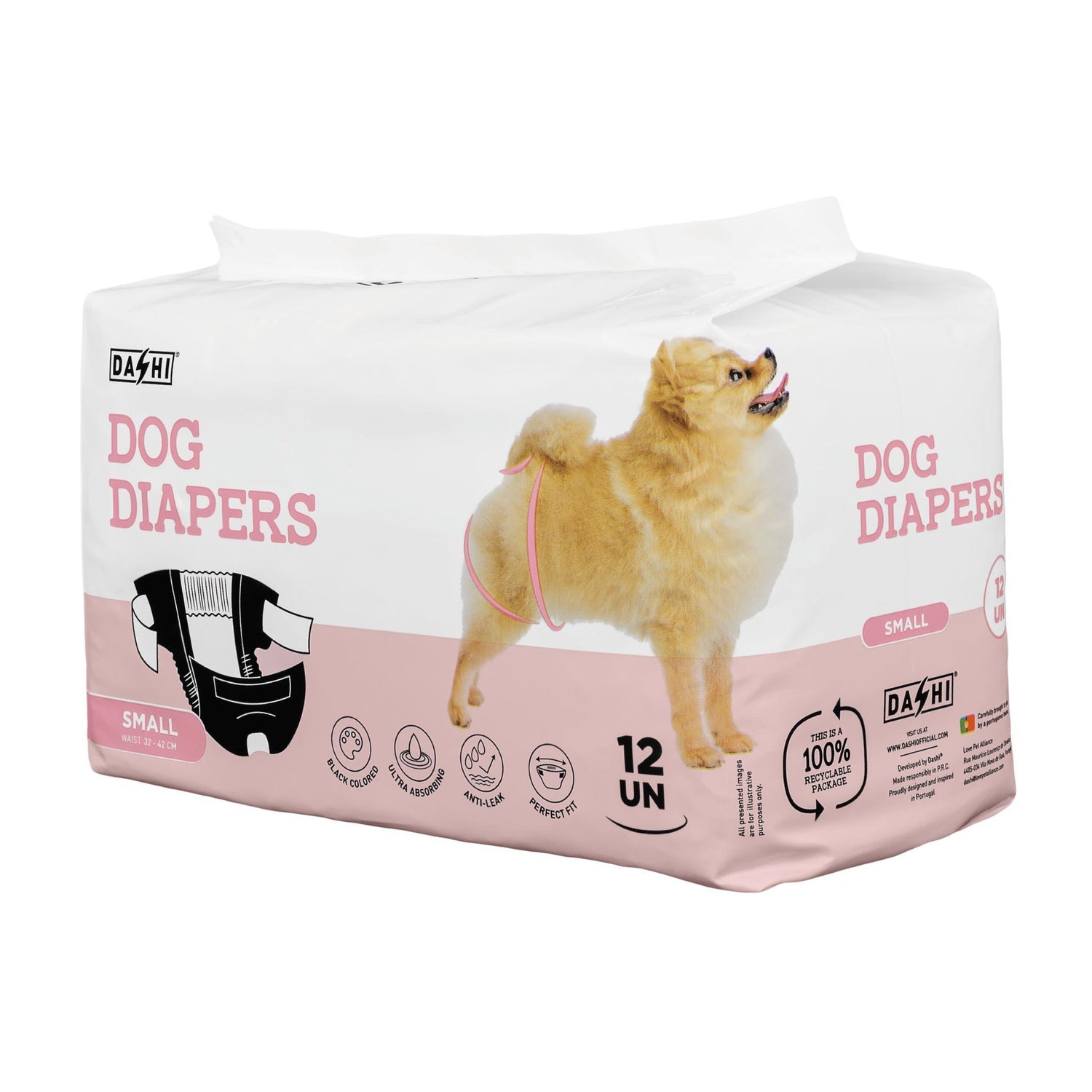 Fraldas Descartáveis para Cão Dashi