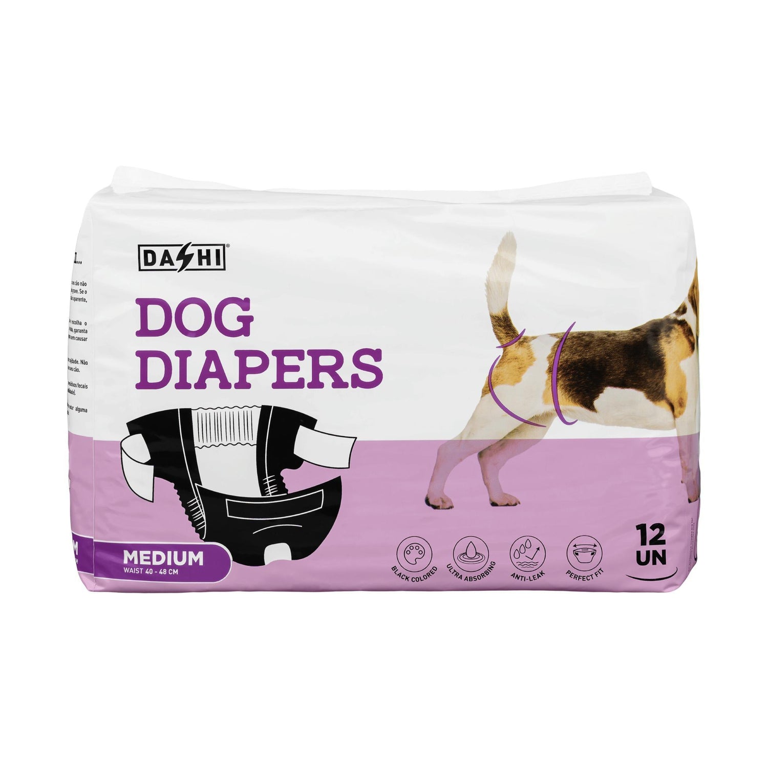 Fraldas Descartáveis para Cão Dashi