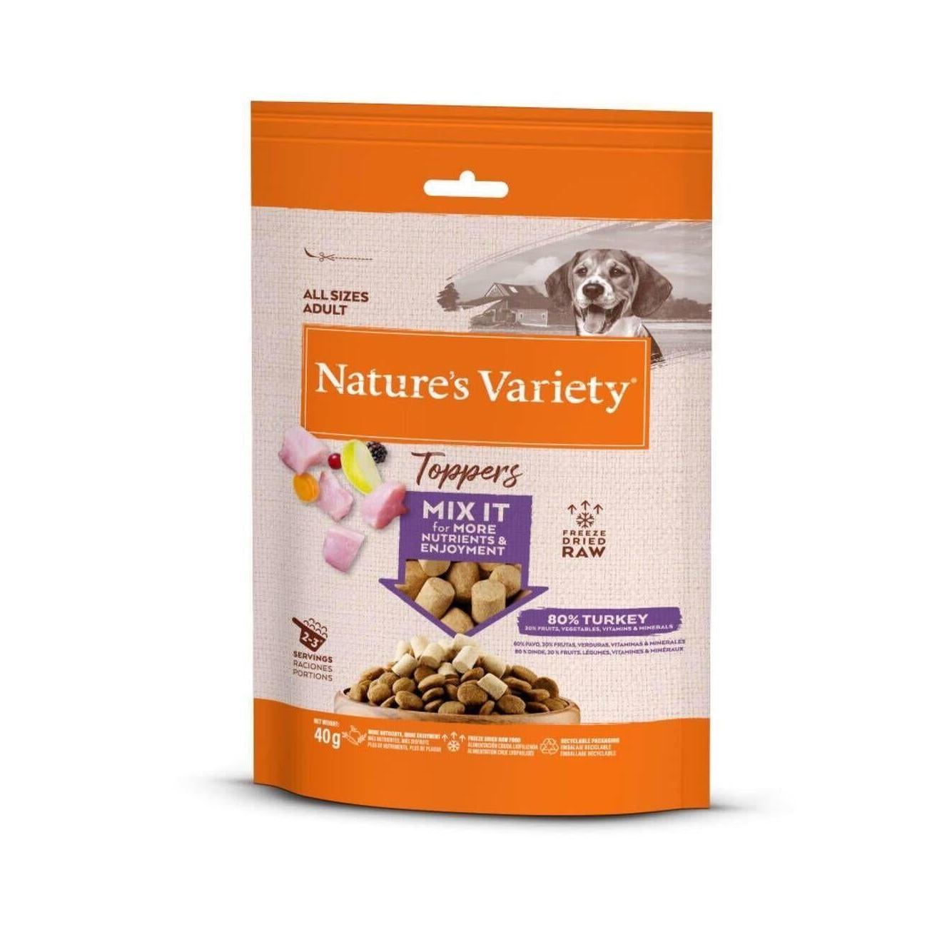Snack para Cão Toppers Liofilizado Peru Nature'S Variety