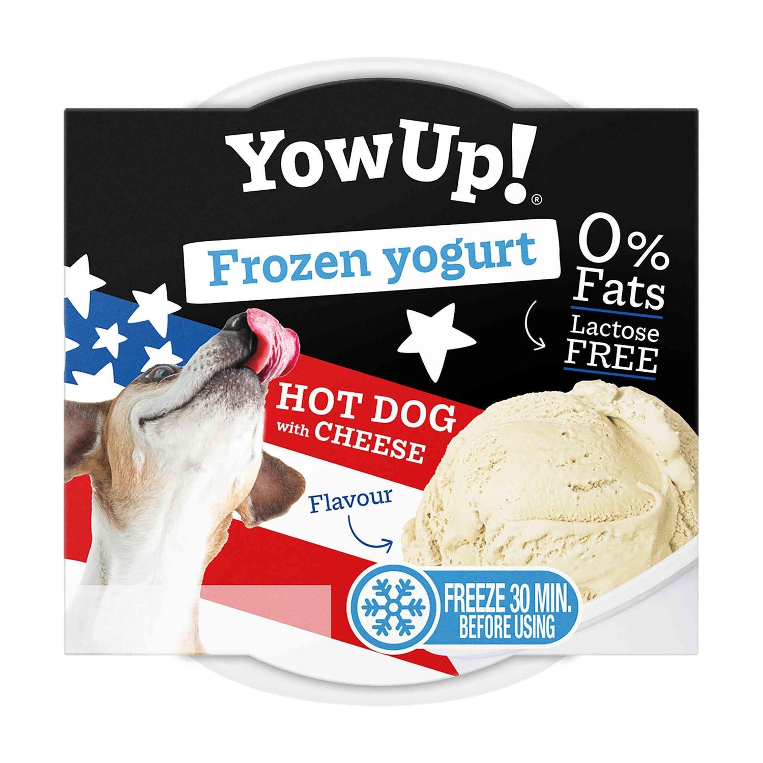 Iogurte Gelado para Cão Hot Dog Yowup!