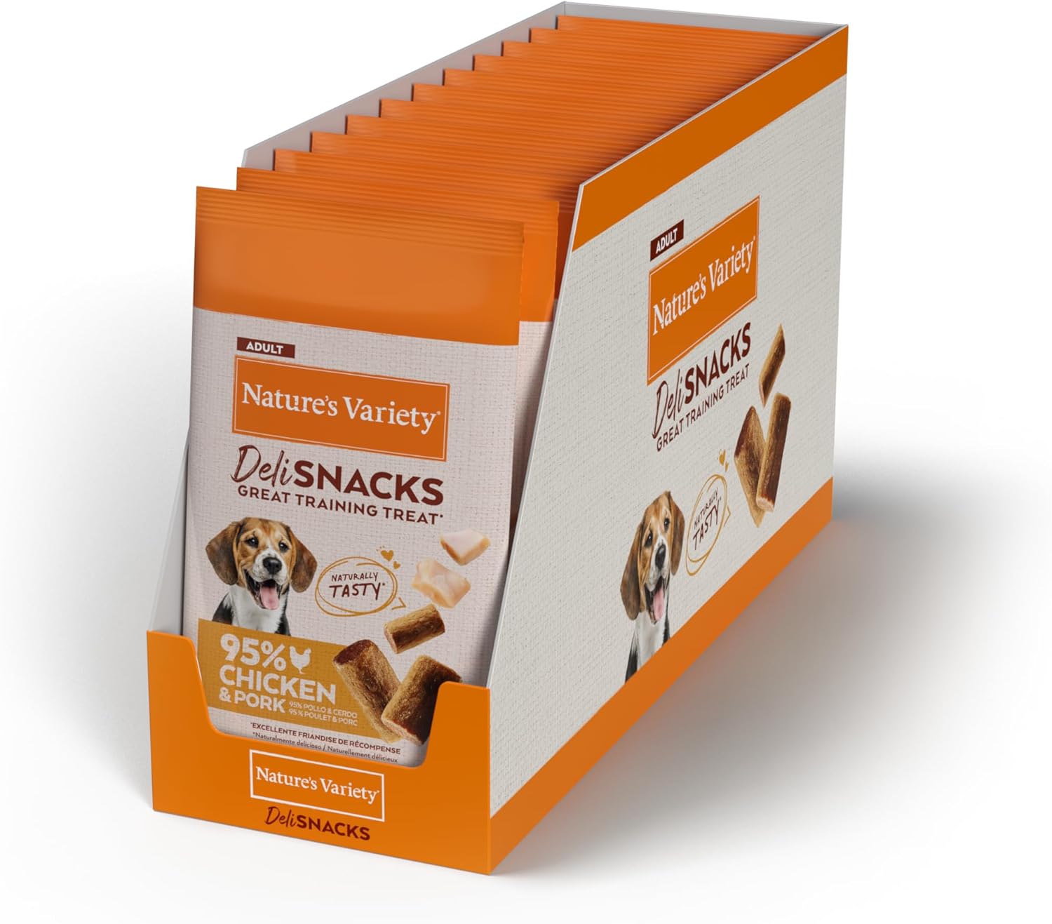 Pack Snack para Cão Adulto Delisnacks Natural Frango Nature'S Variety