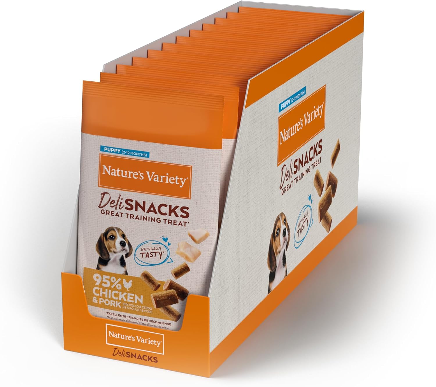 Pack Snack para Cão Júnior Delisnacks Natural Frango Nature'S Variety