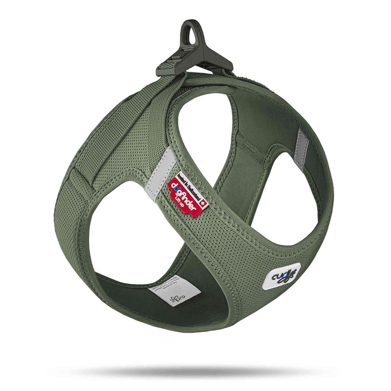 Peitoral para Cão Clasp Air-Mesh Verde Escuro Curli
