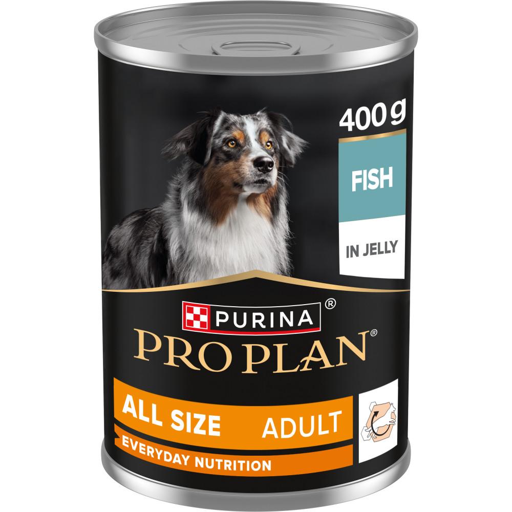Pack Comida Húmida para Cão Adulto Peixe em Gelatina Purina Pro Plan