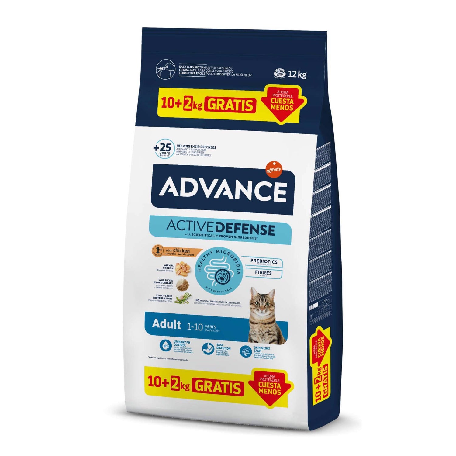 Ração para Gato Adulto Frango e Arroz Affinity Advance