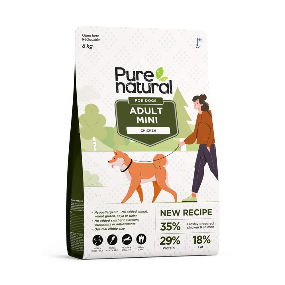 Ração para Cão Adulto Raças Pequenas Frango Purenatural