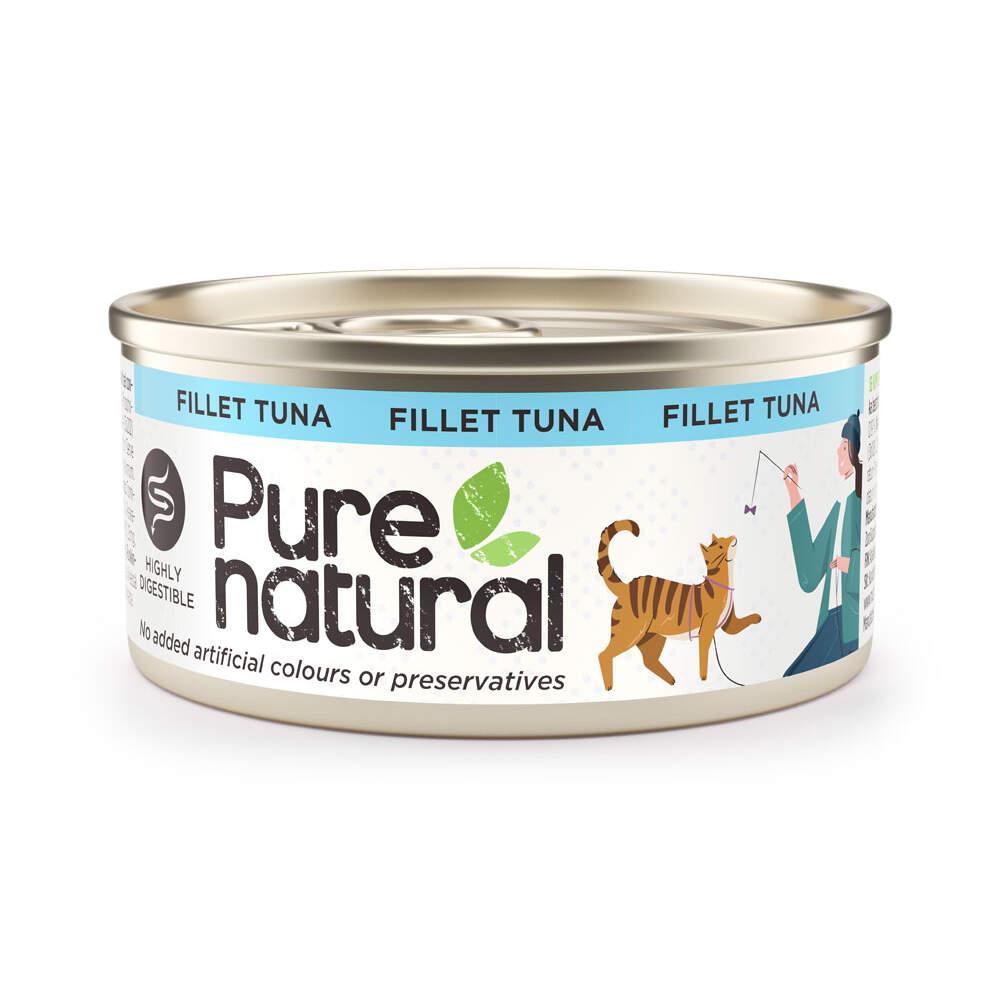 Comida Húmida para Gato Adulto Atum Purenatural