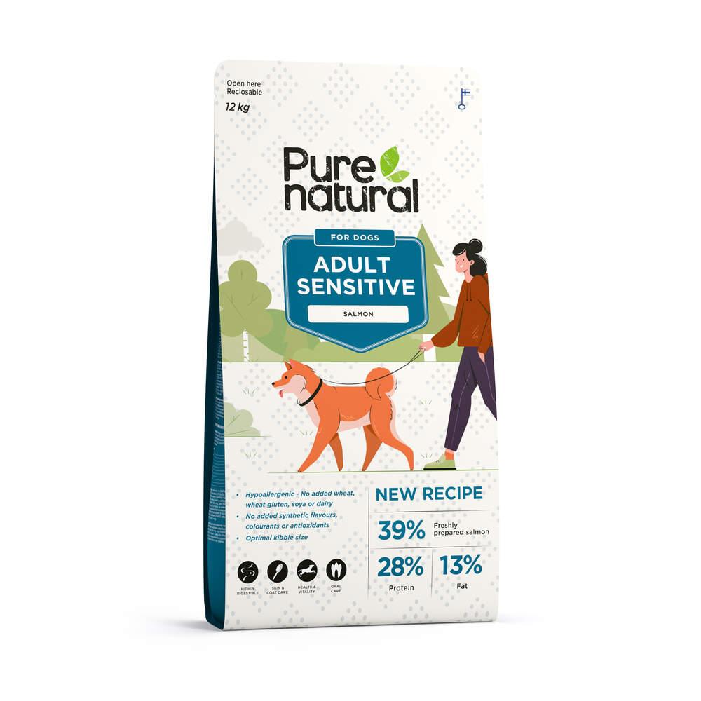 Ração para Cão Adulto Sensitive Salmão Purenatural