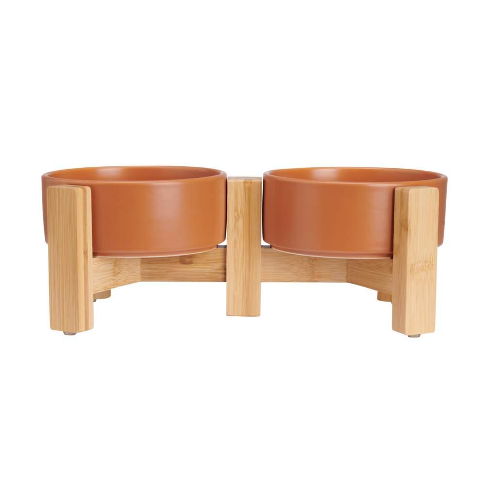 Comedouro Elevado Duplo Sienna Basic