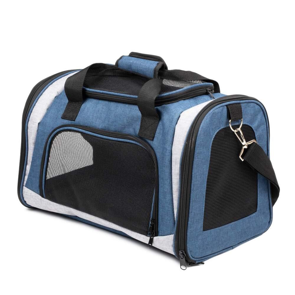 Transportadora Mala para Gato Azul Basic