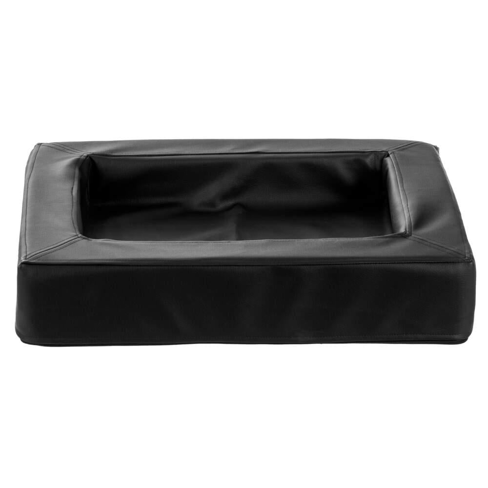 Cama para Cão com Bordas Preta 100cm Basic