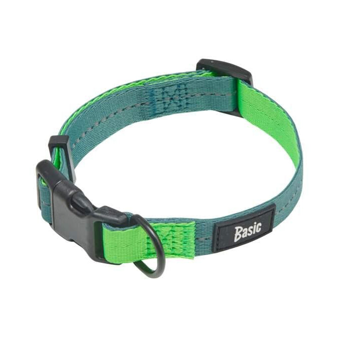 Coleira para Cão Verde 30-40cm Basic