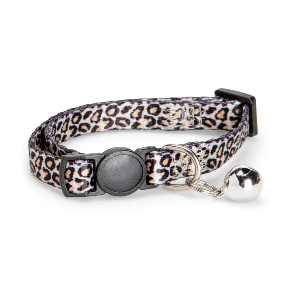 Coleira para Gato Padrão Leopardo Basic