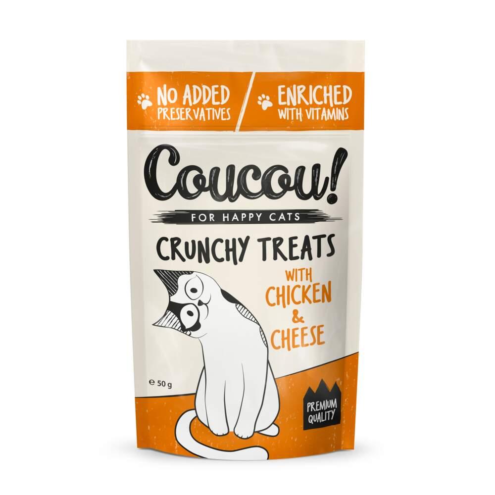 Snack Gato Crunchy Frango e Queijo Itsybitsy  50Gr