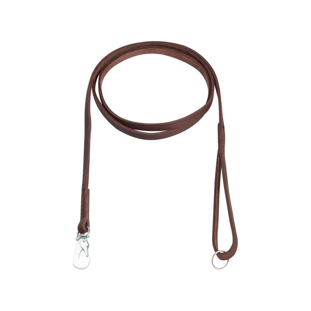 Trela em Couro para Cão Castanha 1.8m Feel