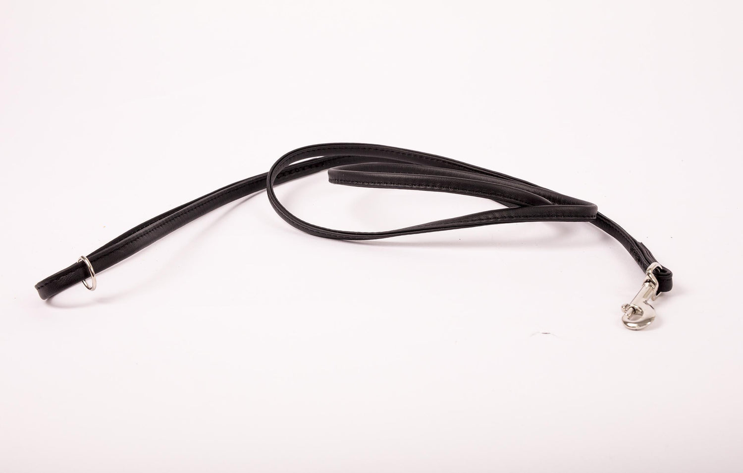 Trela Slim para Cão Preta 1.5m Feel