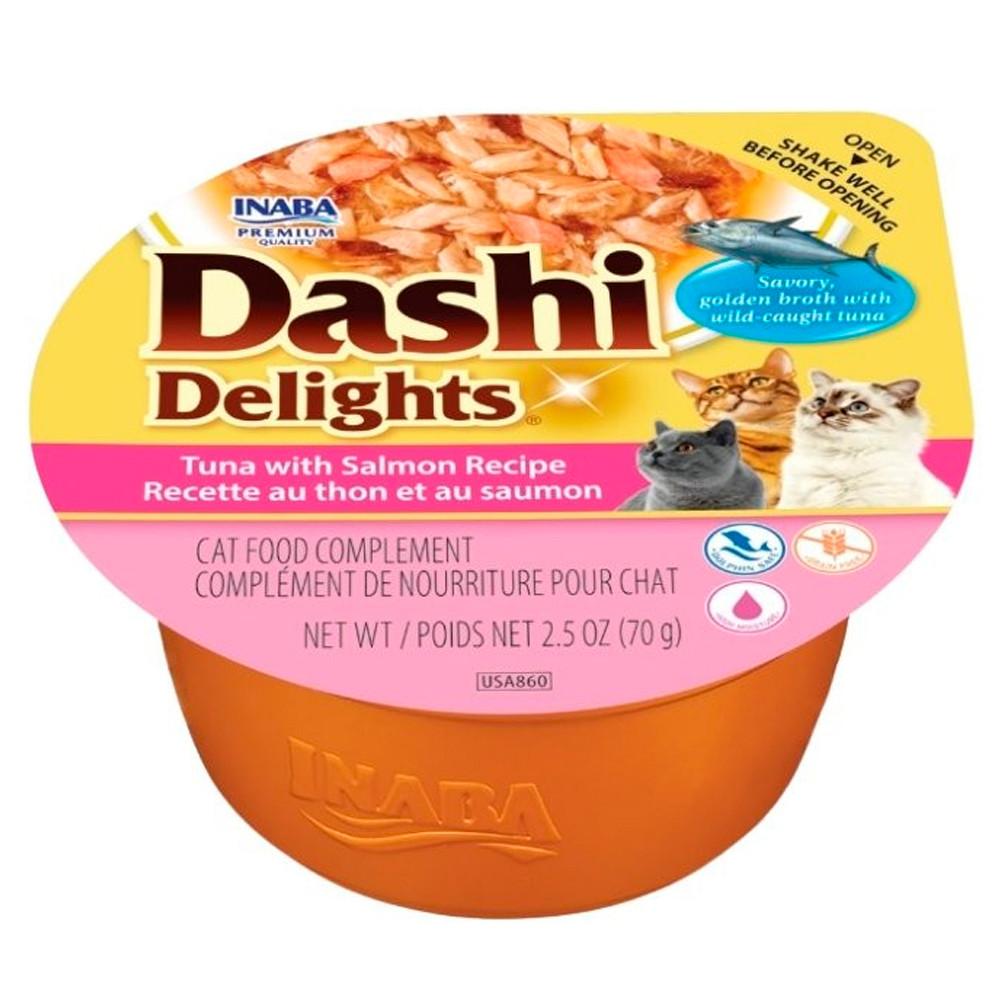 Snack para Gato Dashi Atum e Salmão