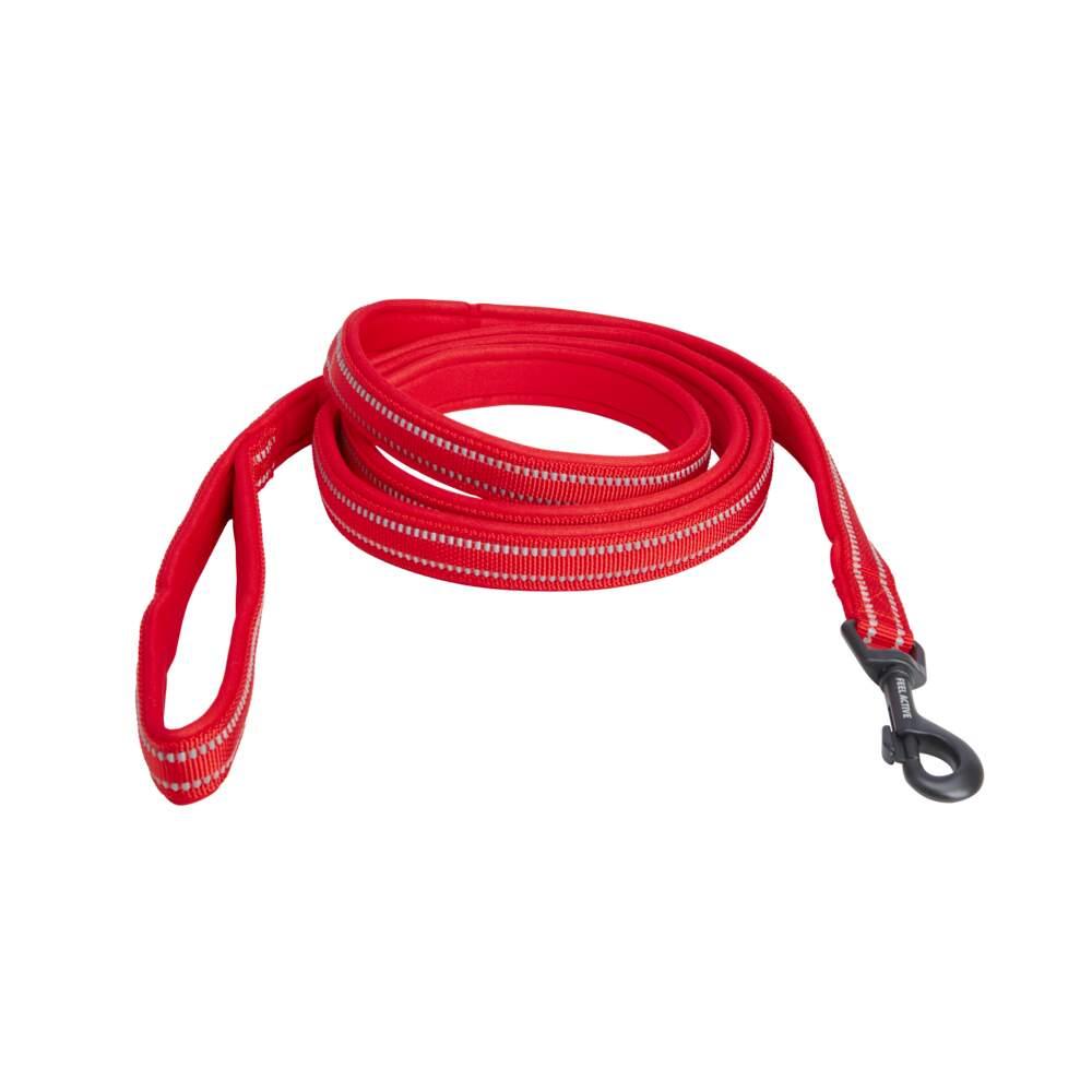 Trela Almofadada Fiery Vermelho Feel Active
