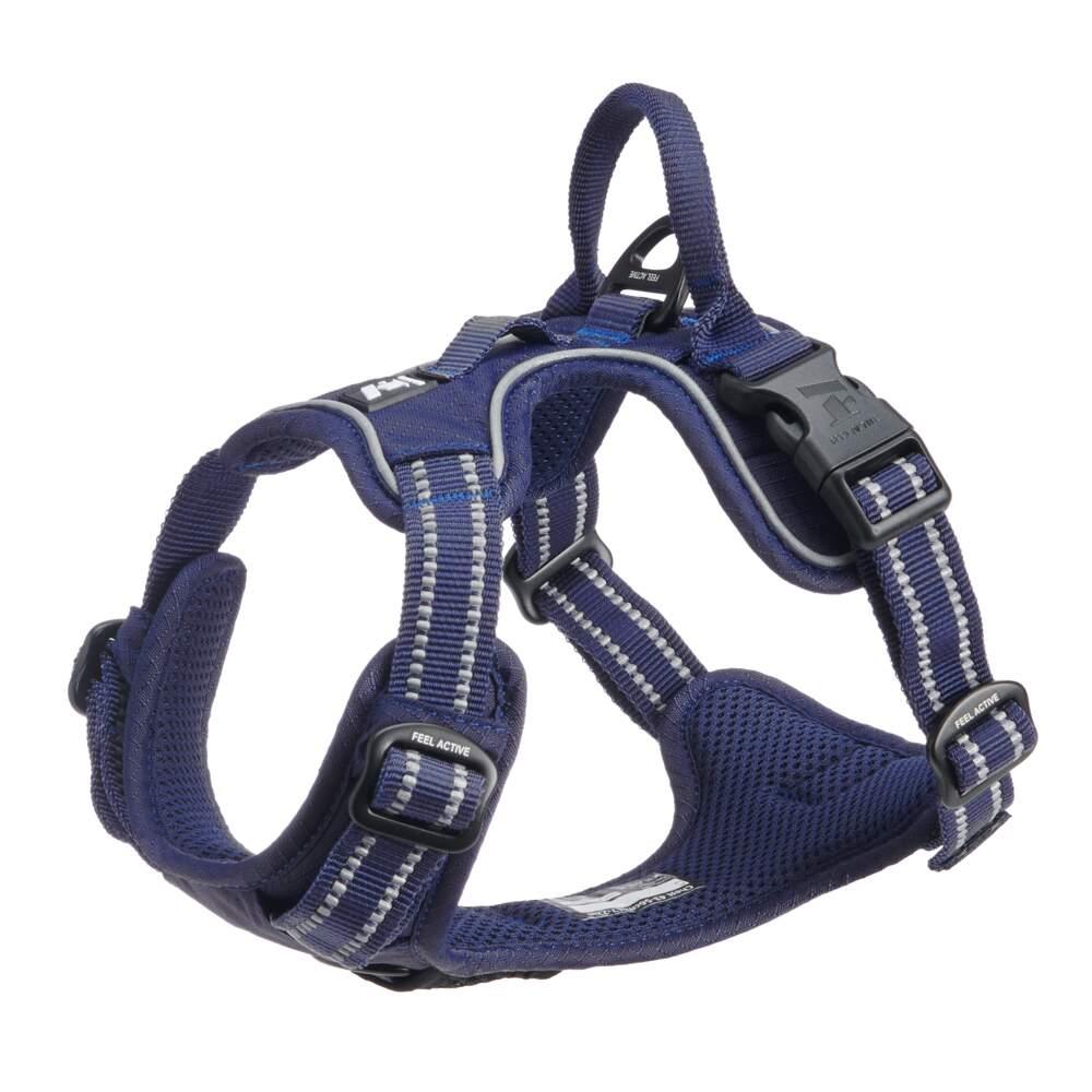 Peitoral Training para Cão Azul Escuro L Feel Active