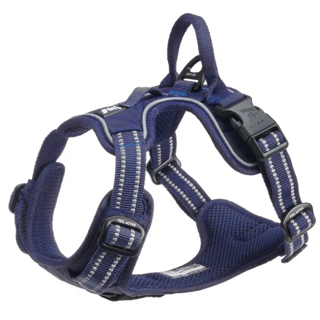 Peitoral de treino para Cão Azul Escuro M Feel Active