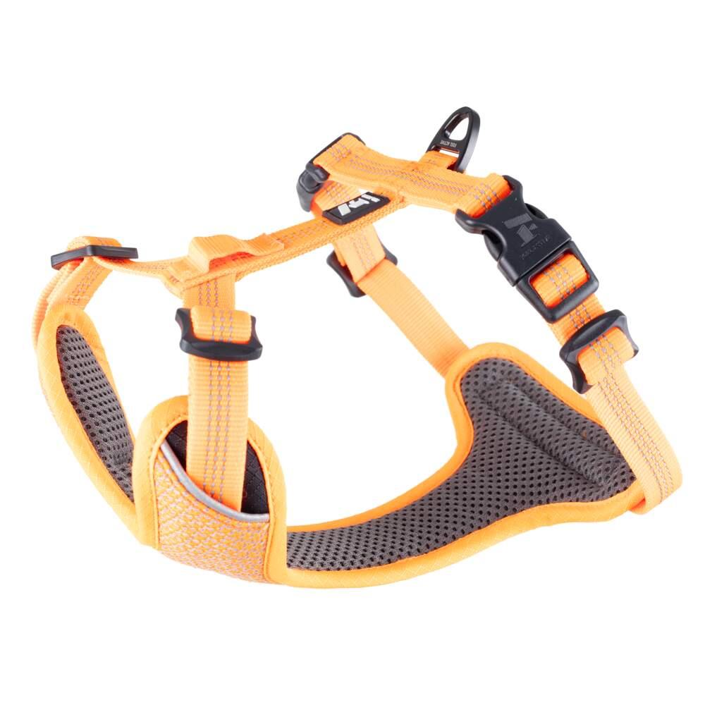 Peitoral Reflective para Cão Laranja XS Feel Active
