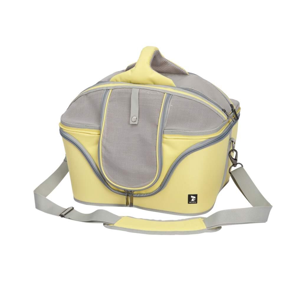 Transportadora Cesto para Gato Amarelo Feel Active