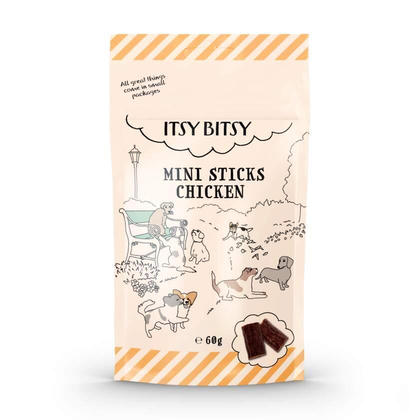 Snack para Cão Mini Sticks de Frango ItsyBitsy