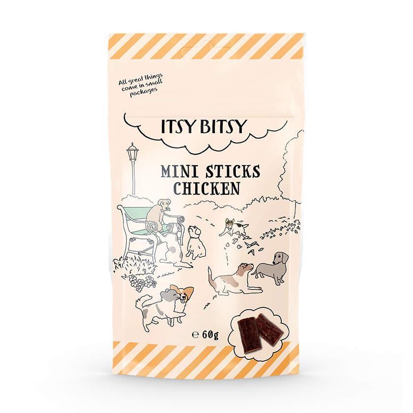 Snack para Cão Mini Sticks de Frango ItsyBitsy