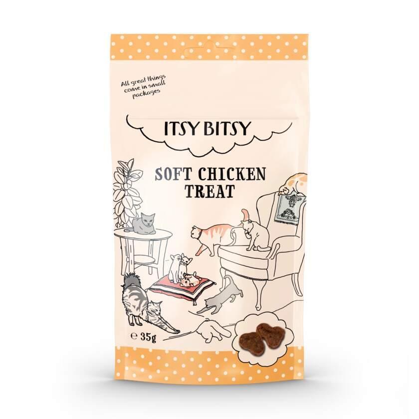 Snack Gato Soft Frango Itsybitsy 35Gr
