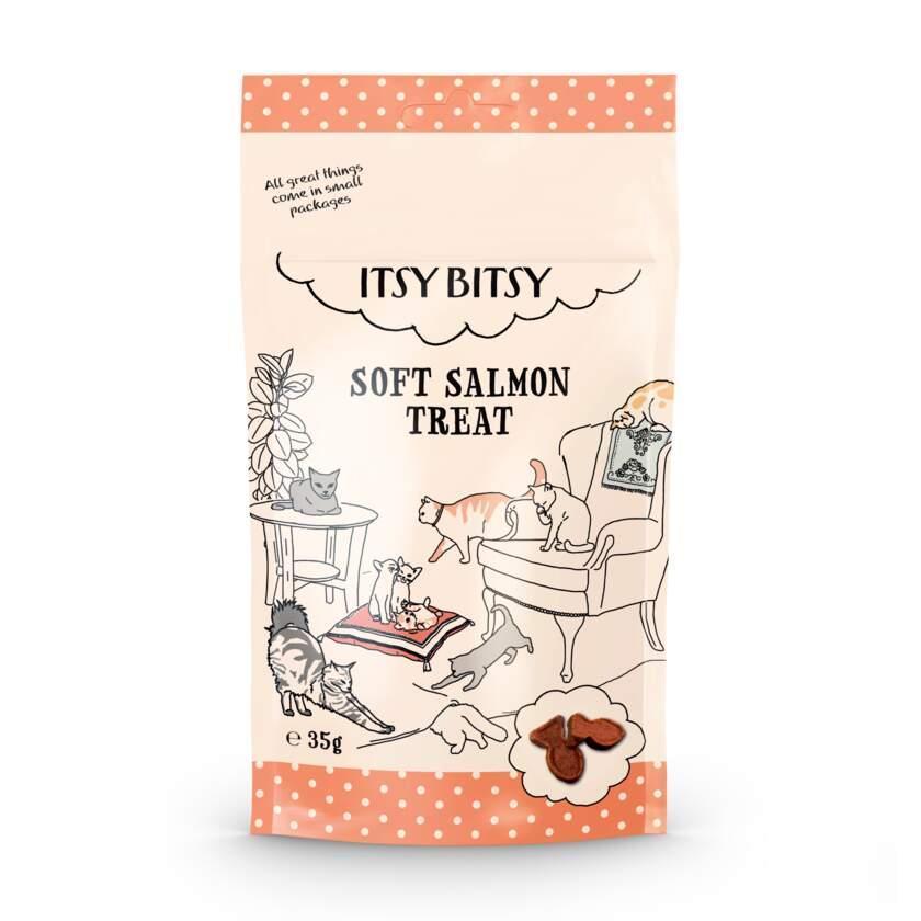 Snack Gato Soft Salmão Itsybitsy 35Gr