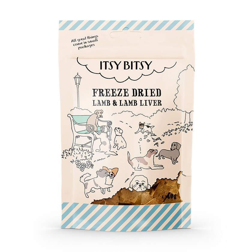 Snack para Freeze Dried Cordeiro e Fígado ItsyBitsy