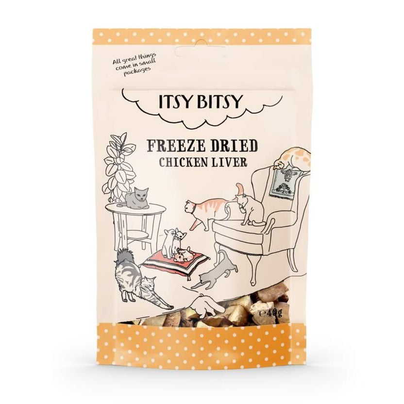 Snack para Gato Freeze Dried Fígado de Frango Itsybitsy