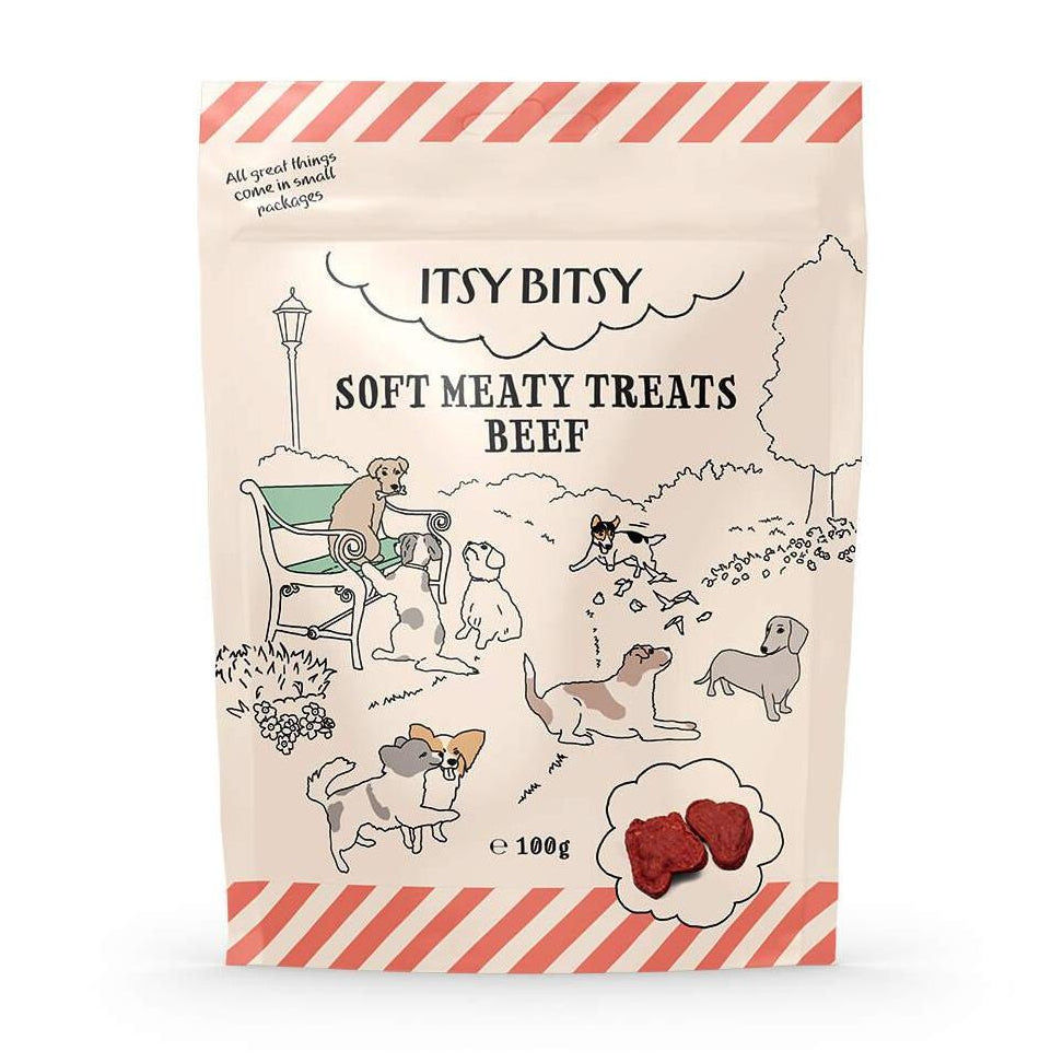 Snack Cão Soft Vaca Itsybitsy 100Gr