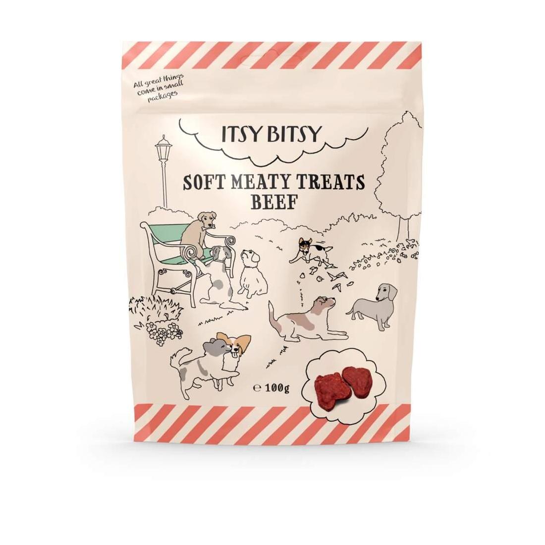 Snack Cão Soft Vaca Itsybitsy 100Gr
